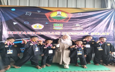 Prestasi Gemilang! Tim Bela Diri SDIT Mutiara Raih Juara Umum di Kejuaraan Pencak Silat Bekasi Championship 2